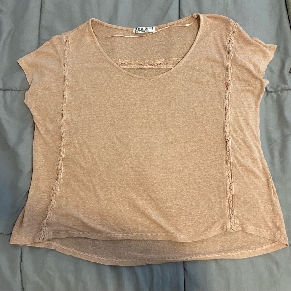 Cotton On Pink Top (S)
